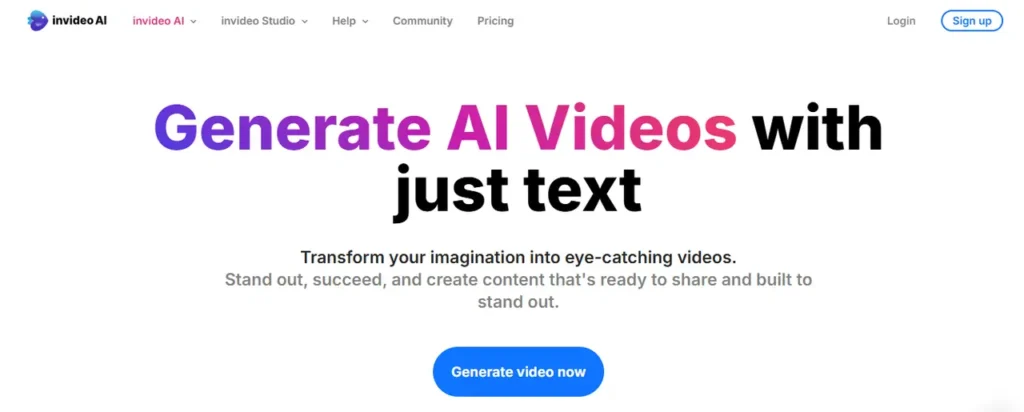 Invideo Rapid Content Creation