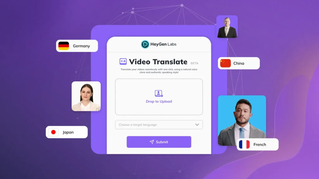 Heygen AI Video Translator