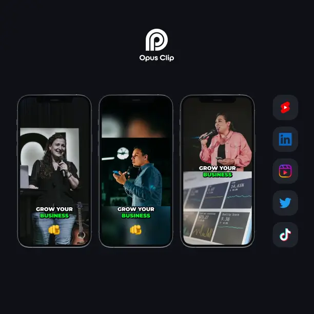 Opus Clip AI Caption Generator