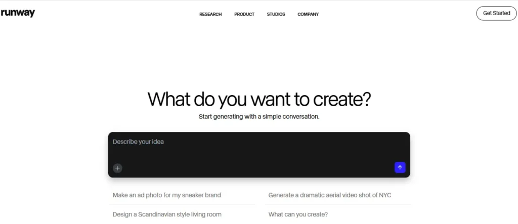Runway: Best for Creative Video Generation