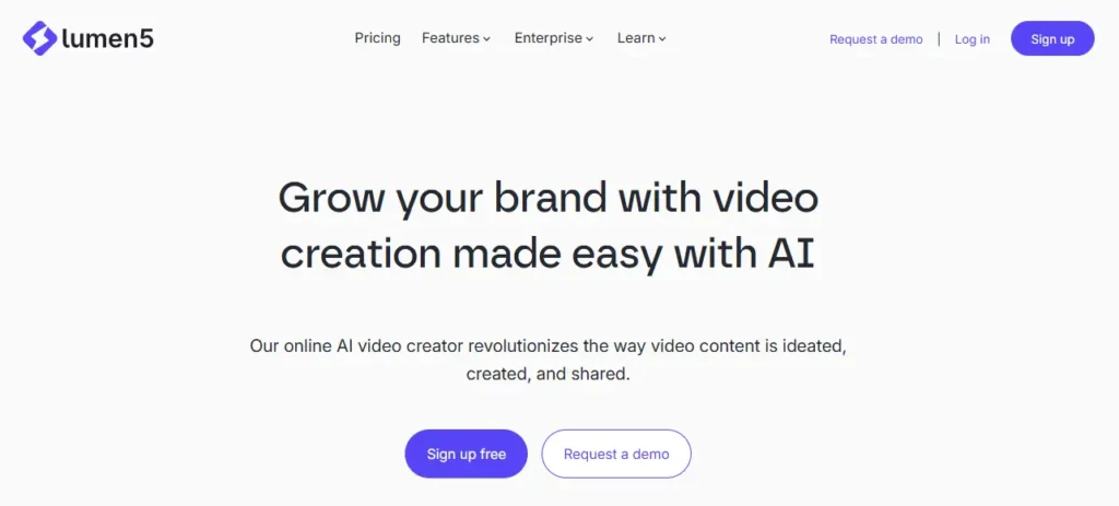 Lumen5: Best for Text to Video Translation